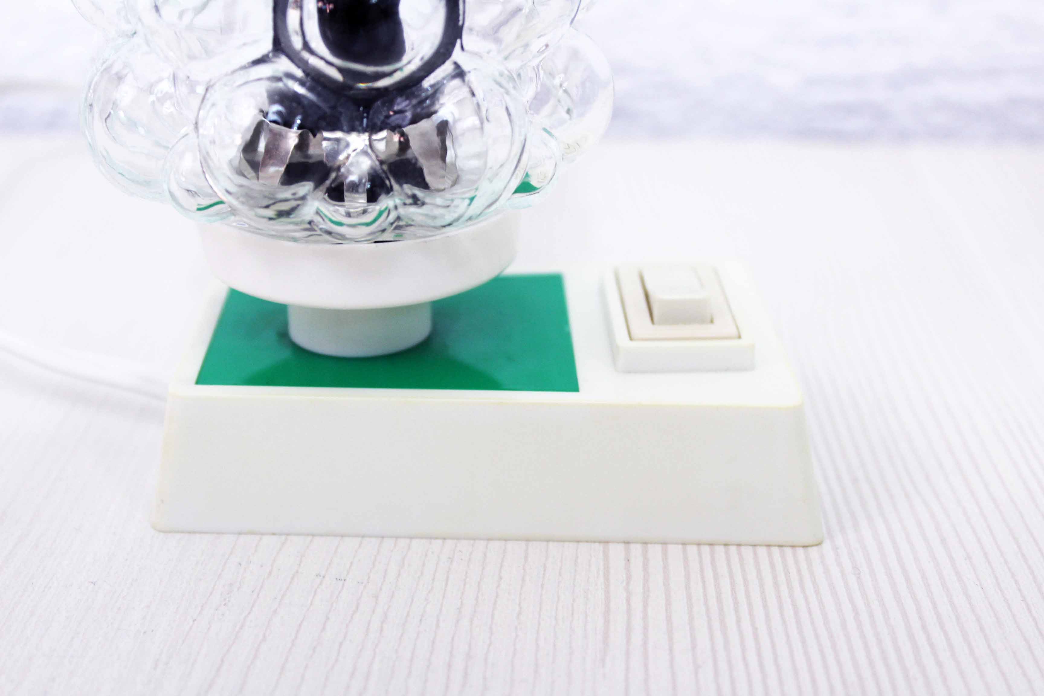 60s Bedside or table lamp, grape cluster