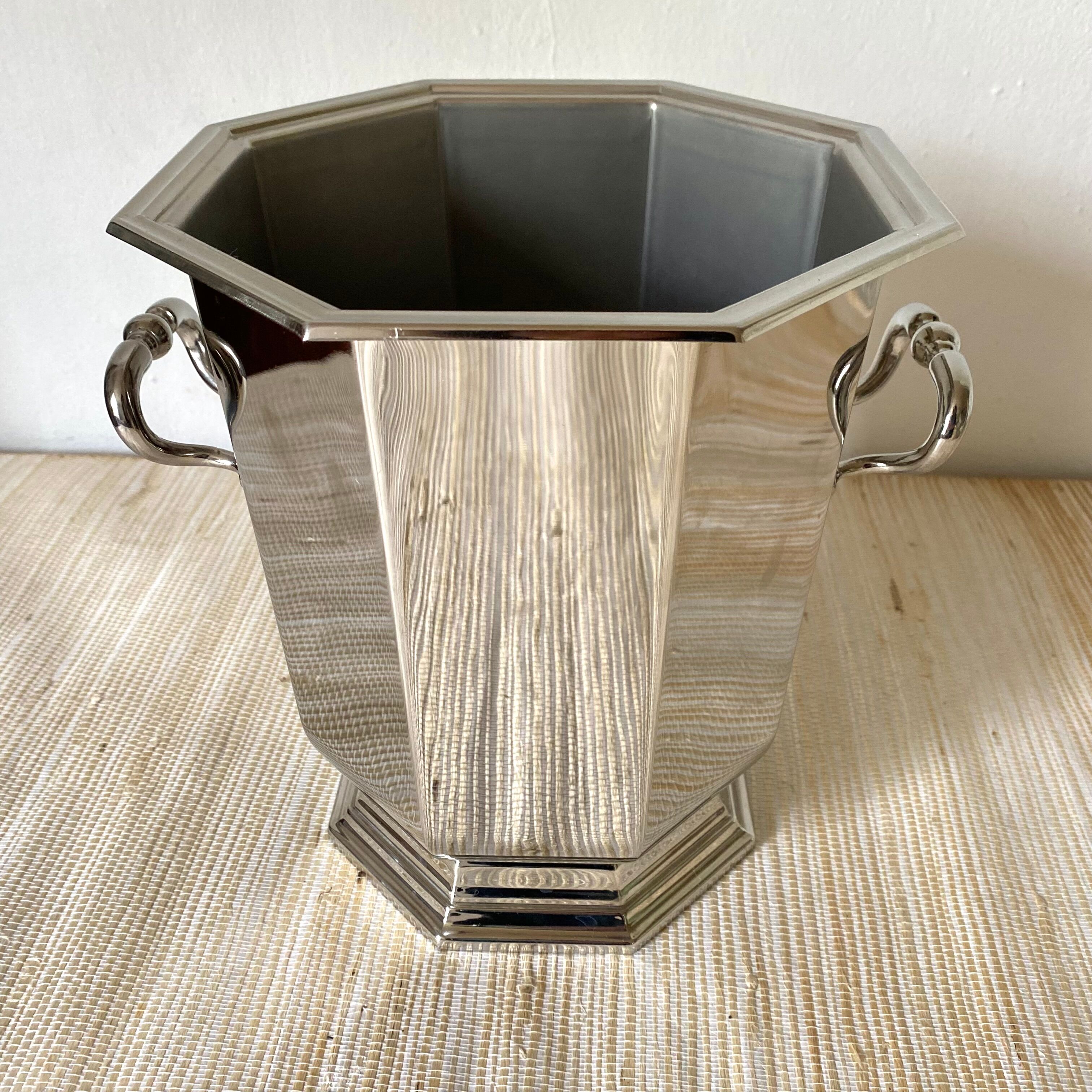 Double-walled stainless steel champagne bucket Jean Couzon