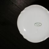 Pitcher in Limoges porcelain, barbel decoration