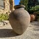 Ancient terracotta pottery jar from the 19th century
