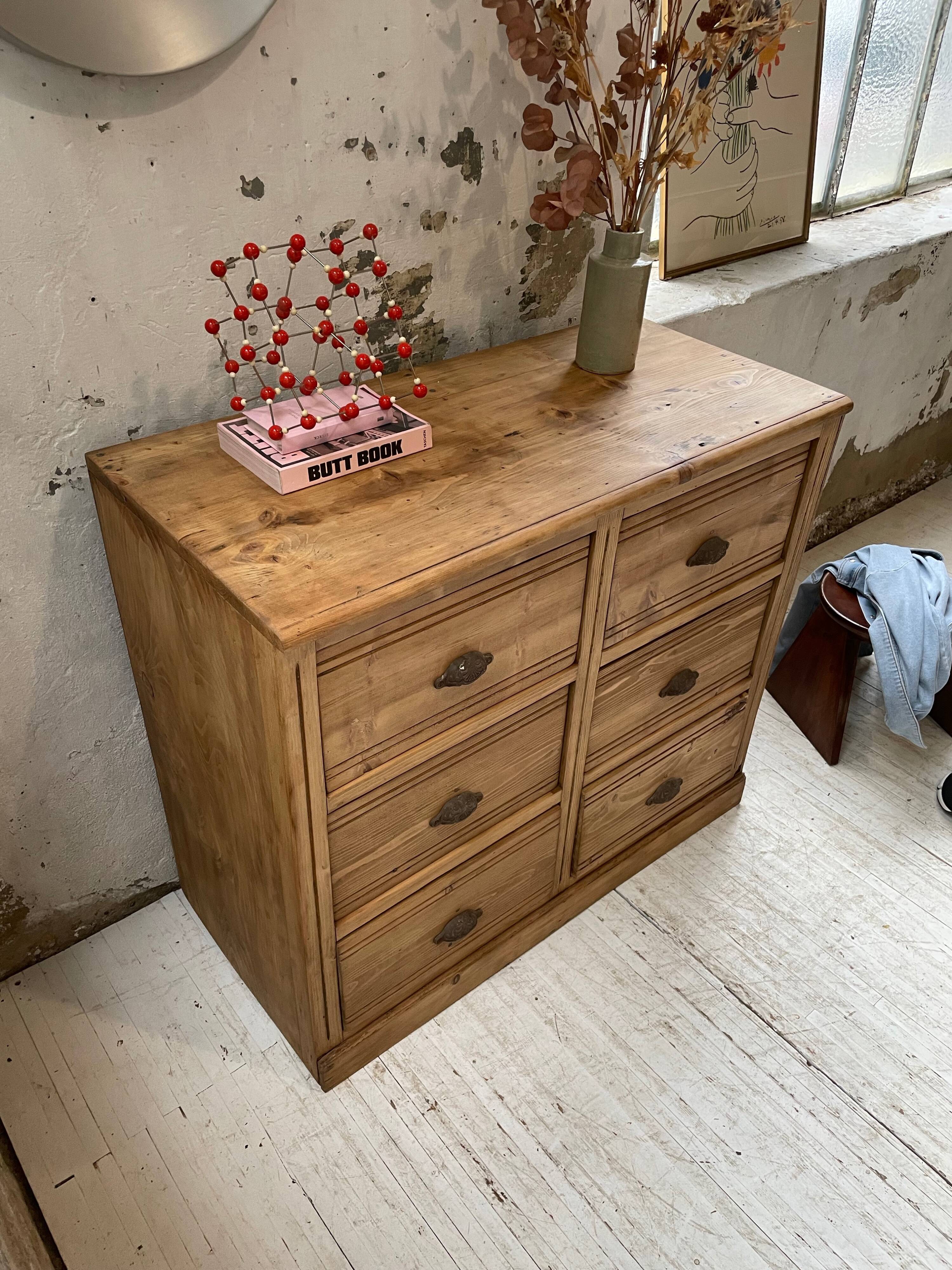 Convenient pine workshop furniture