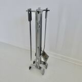 Fireplace set "Jean Paul Créations" signed, 1970