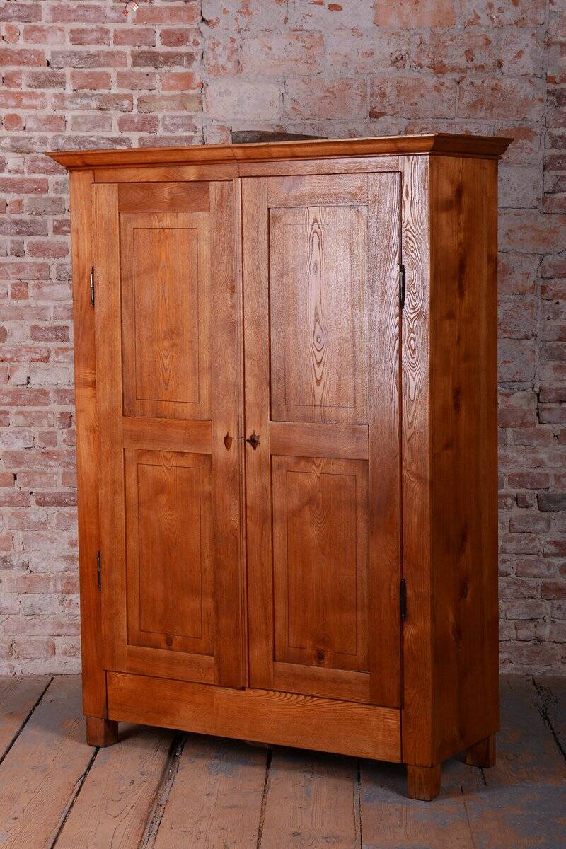 Neo-Classical Wardrobe in Ash, Czech, 1820s