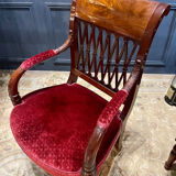 Pair of empire period armchairs