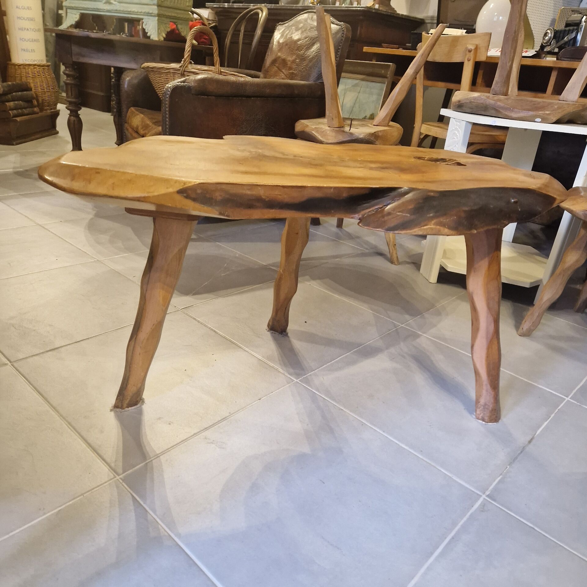 Table basse bois