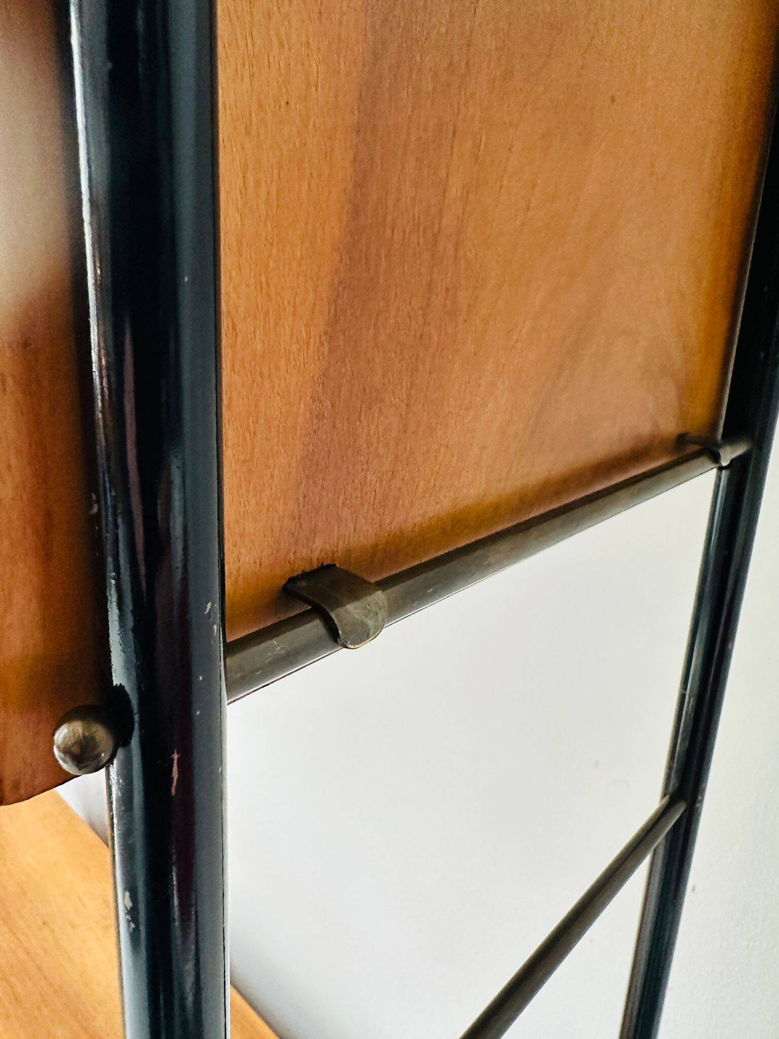 Mid-Century ladder shelving unit from the 1950s–60s