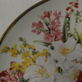 Decorative plate Bouquet Porcelain Franklin Mint