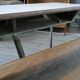 Sambron wooden and metal schoolboy's office, 1960s