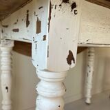 Old table with flaps