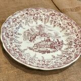 Round Lunéville dish