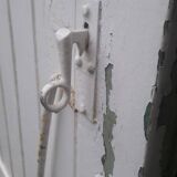 Shutters 4 leaves H148xW245cm (2) antique oak louvres pair 2