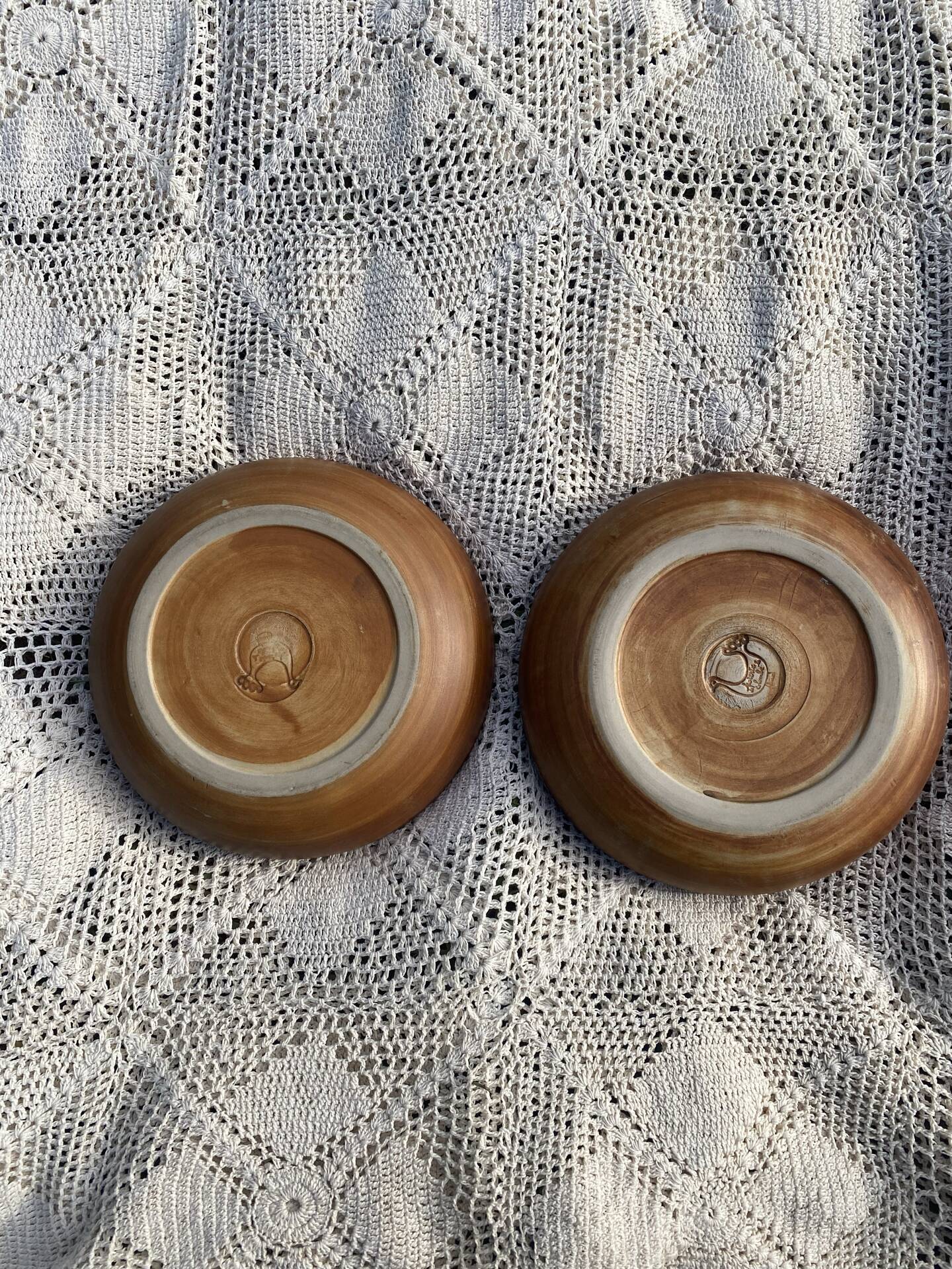 Madeleine Brault pottery service La Colombe 1960s