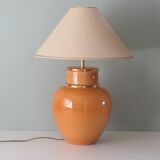 Grande Vintage Louis Drimmer ceramic table lamp, France 1970