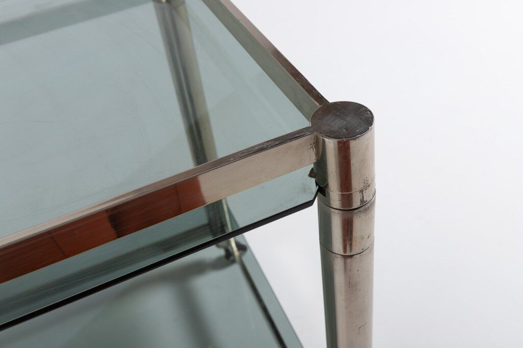 Italian chrome-plated steel service, 1970s