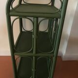 Rattan shelf