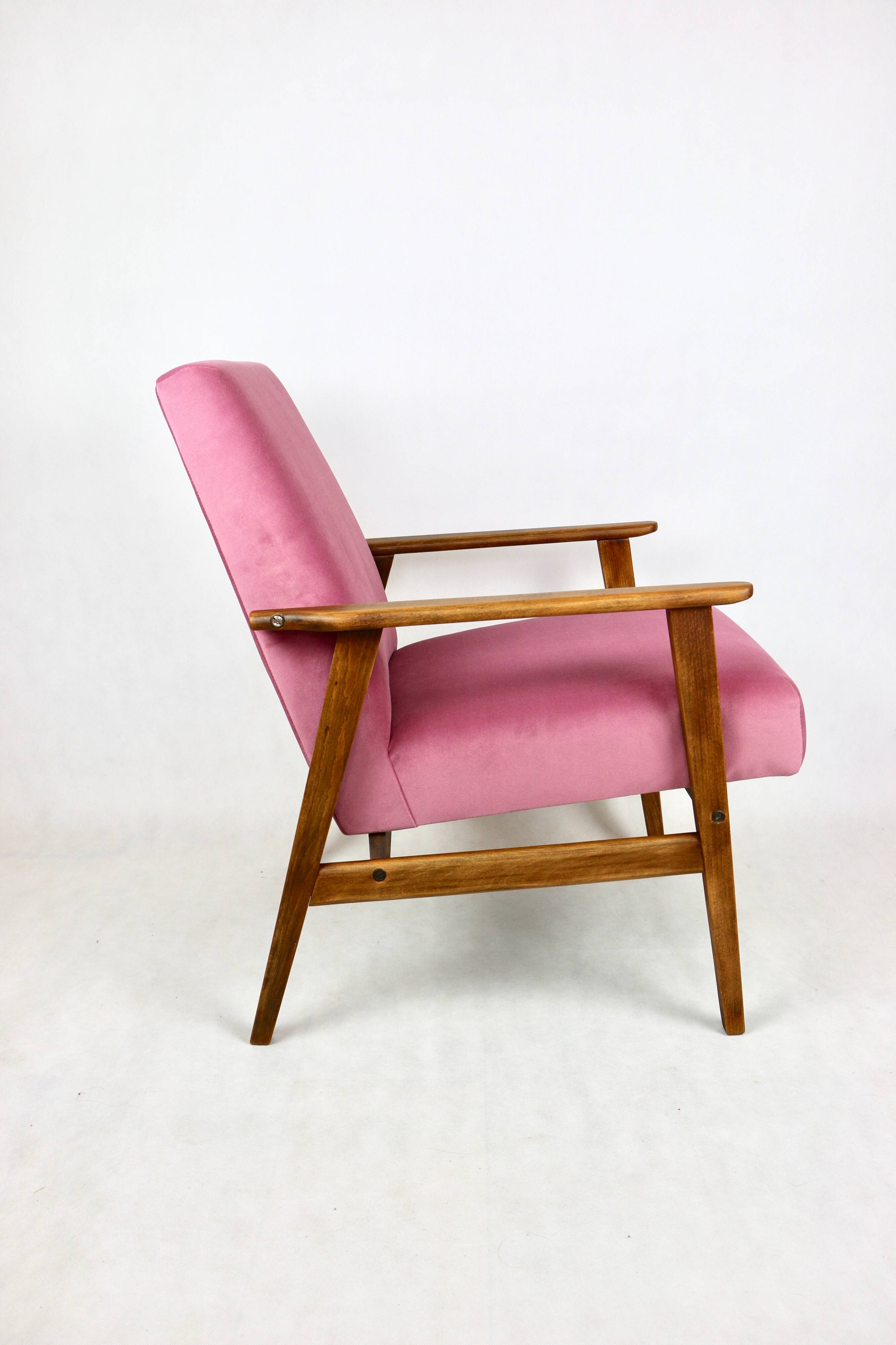 Fauteuil Renard Rose Vintage, 1970s
