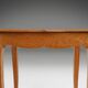 Mid-Century solid Oak carved Side Table, Belgium 1950s