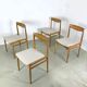 Dining set in teak & oak 1960s