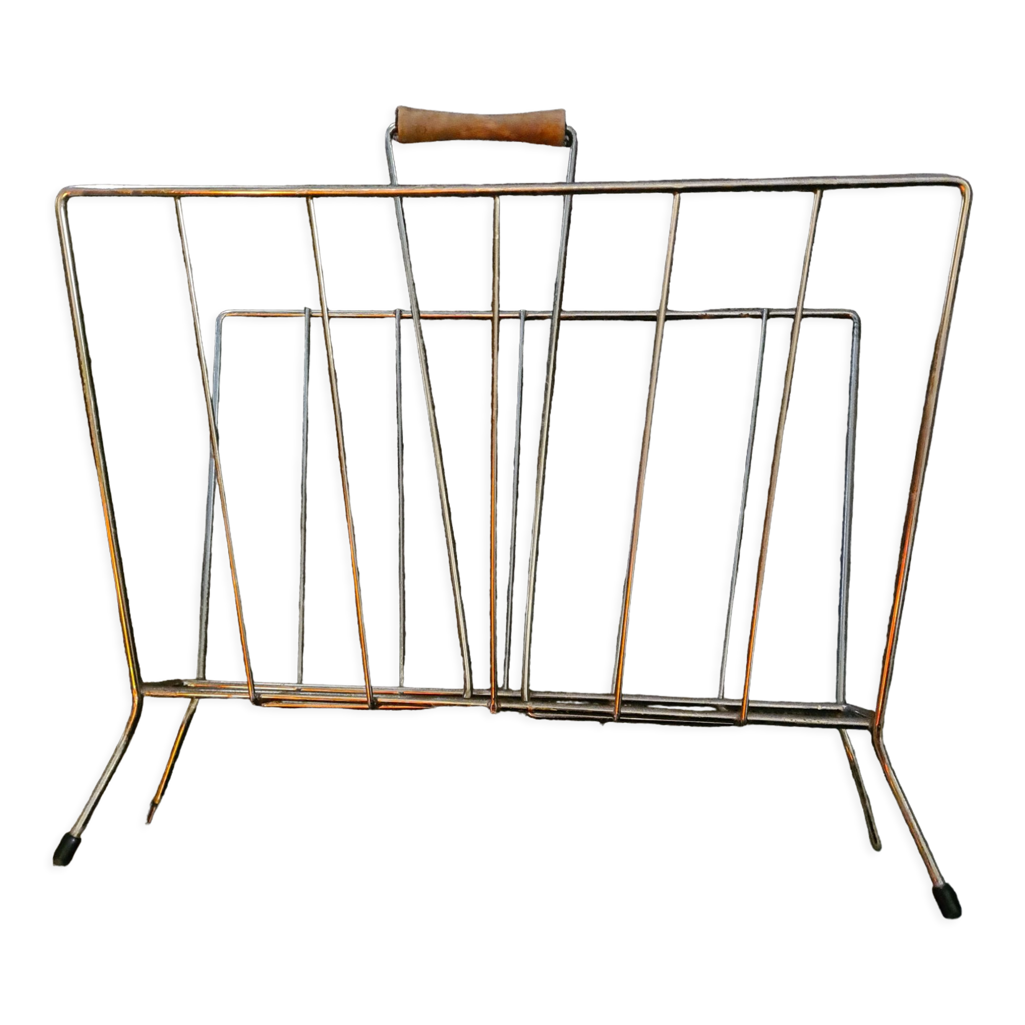 Metal magazine holders: from the 50s/60s