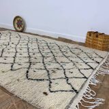 Handmade Moroccan Berber rug 245 X 148 CM