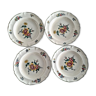 Set of 4 hollow plates Villeroy and Boch 1562