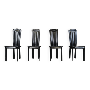 chaises de salle à manger - 1980 ensemble