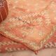 Peach Vintage Moroccan Rug 163 x 289 cm, Berber Wool Rug, Handmade Boho Rug