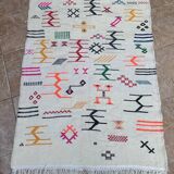 Moroccan Berber rug in hand-woven wool