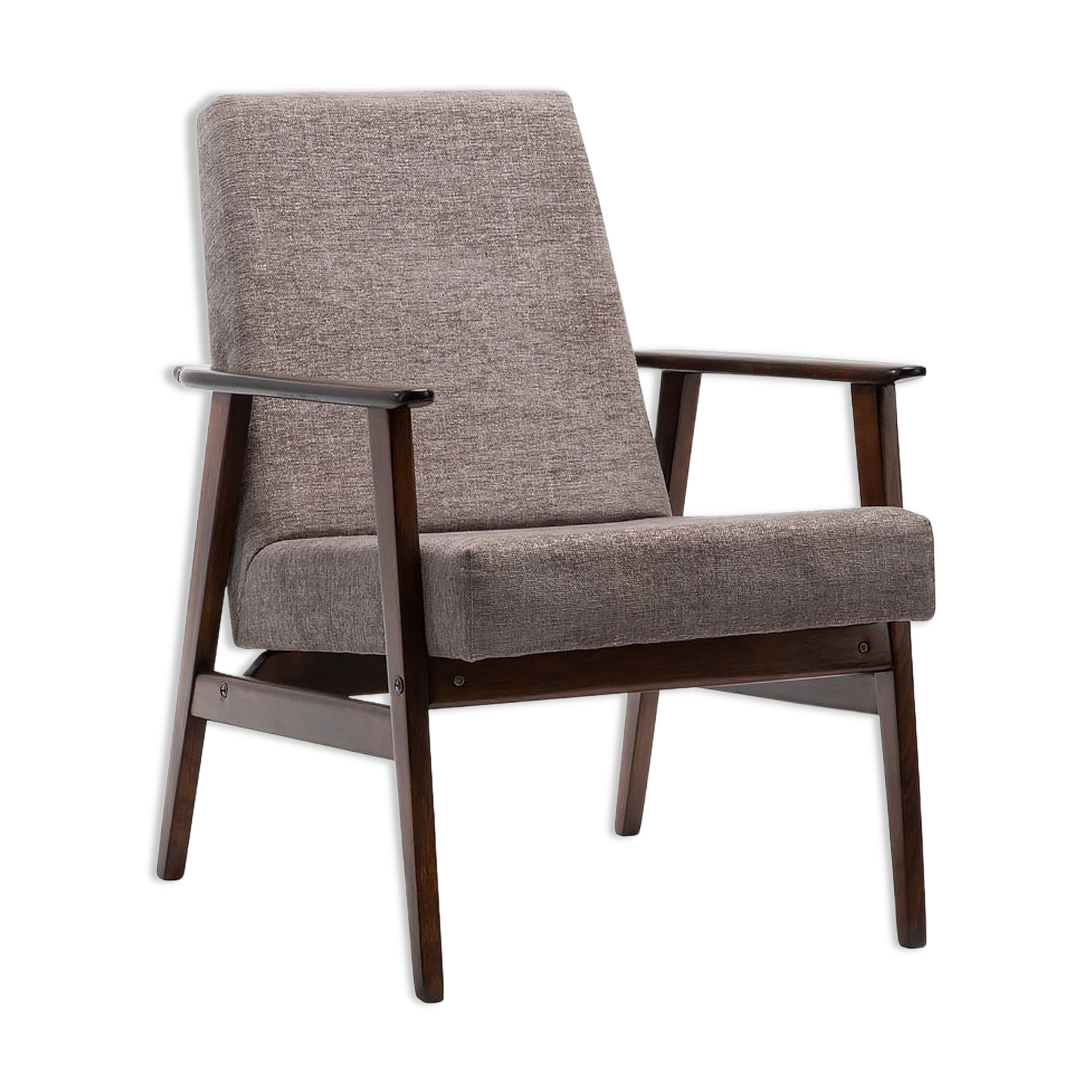 Fauteuil śnieżka des années 1970