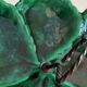 Vintage Glazed Ceramic Barbotine Dish