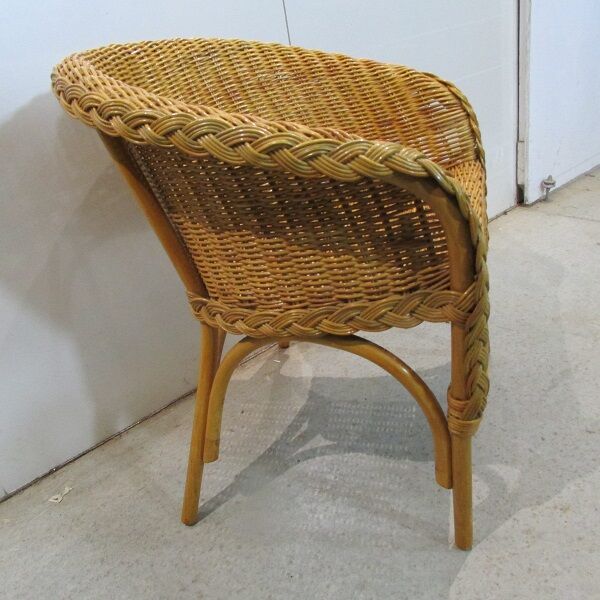 Braided Wicker Chair