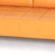 Quadra 3-seater leather sofa Poltrona Frau