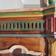 Carved wooden sideboard