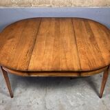 Solid Oak Oval XL Dining Table Extendable Classic