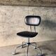 1950s/60s Chrome and Faux Leather Office Chair