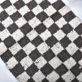 Tapis de couloir à carreaux fait main 2x10 69x308Cm SK241431