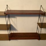 Vintage string shelf from the 60s-70s.