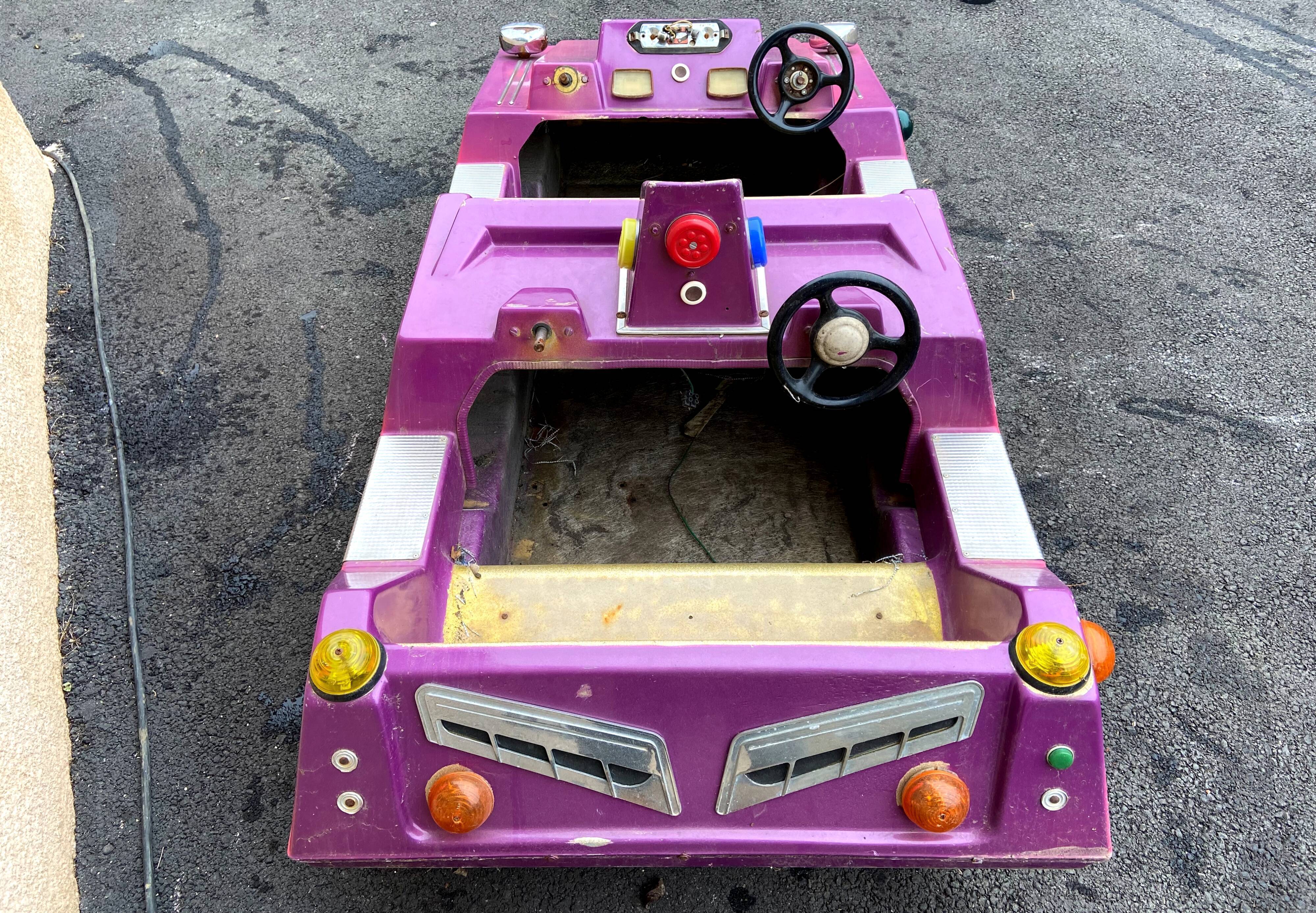 Ride subject - purple car