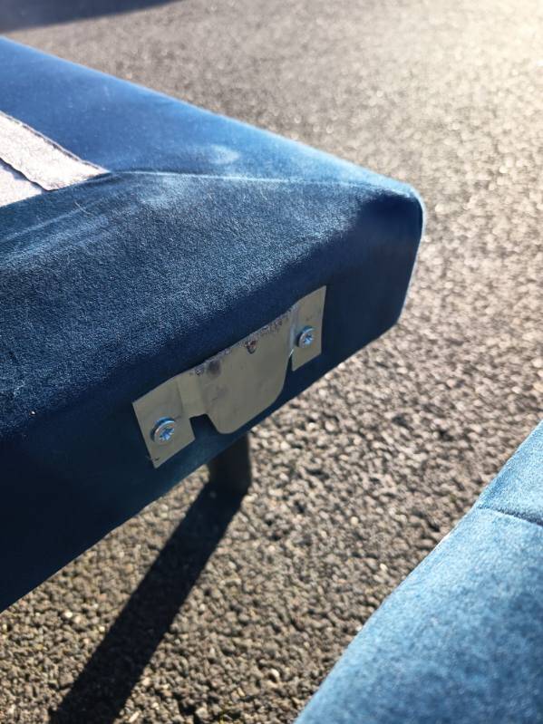 blue corner sofa