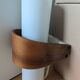Pair of Louis Kalff NX40 teak and glass wall lights for Philips