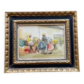 Anna Lesznai, Attribuée à, Aquarelle Sur Carton, Vers 1930
