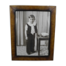 Old photograph child portrait