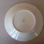 Shallow dish Villeroy & Boch Mettlach celadon and gold