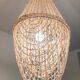 Chandelier suspension shells vintage bohemian candlestick
