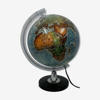 Globe terrestre lumineux, vintage