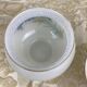Two opaline glass cups