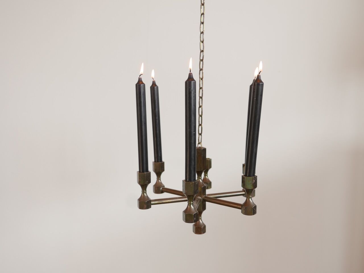 Mid-Century Swedish Hanging Candelabra