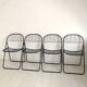 Set of 4 design chairs by Niels Gammelgaard for Ikea, vintage 1980s.