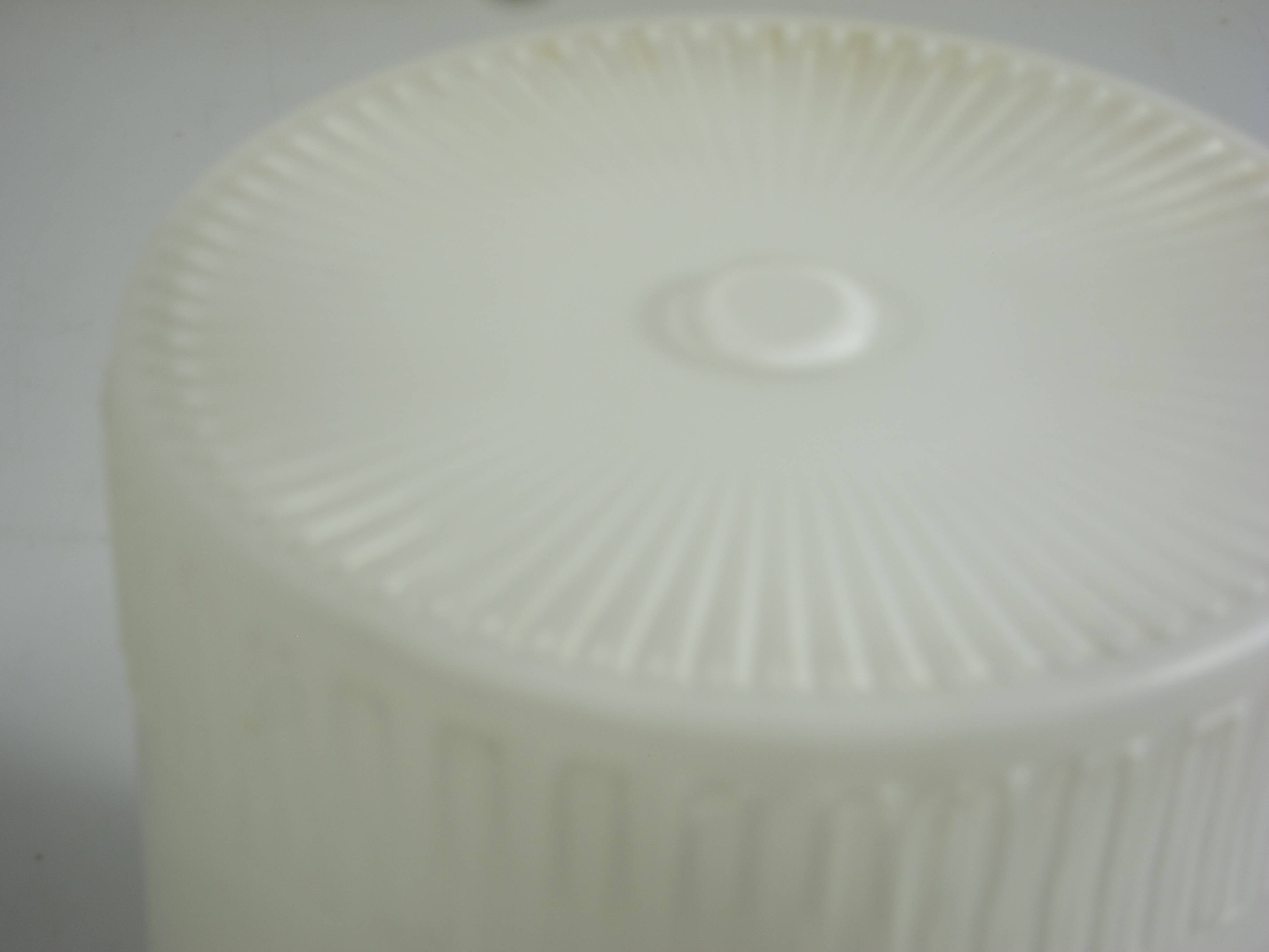 Set of Two 1930s German Art Deco Ceiling Lights, Wila Leuchten, Opal Glass