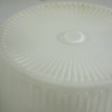 Set of Two 1930s German Art Deco Ceiling Lights, Wila Leuchten, Opal Glass